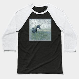 Unicorn Field 3 Baseball T-Shirt